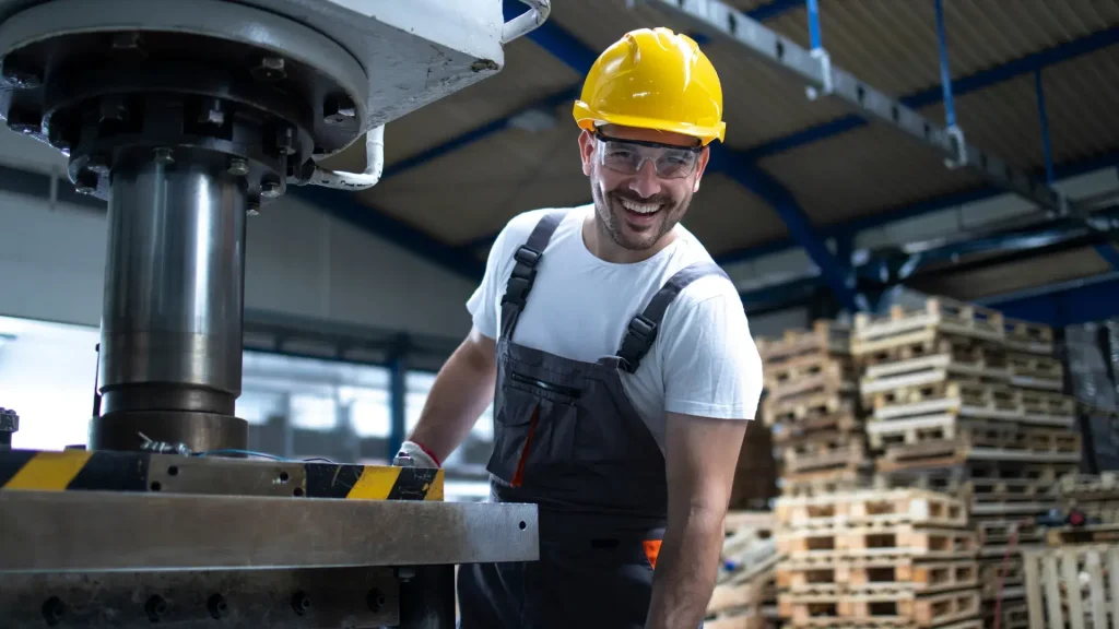 Cet intérimaire travaille dans le secteur de l'industrie